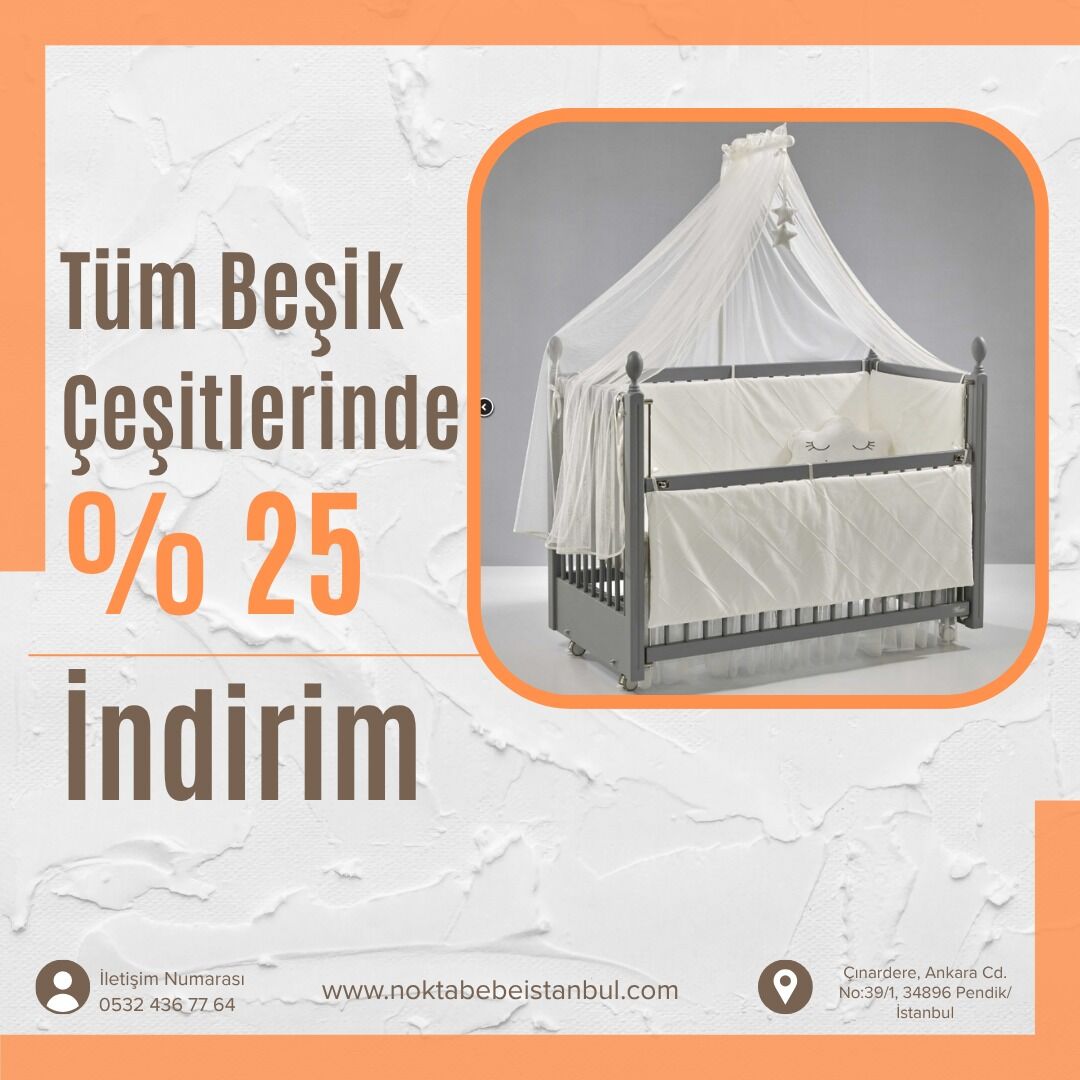 Meltem smart kral sallanır beşik gri 60x120