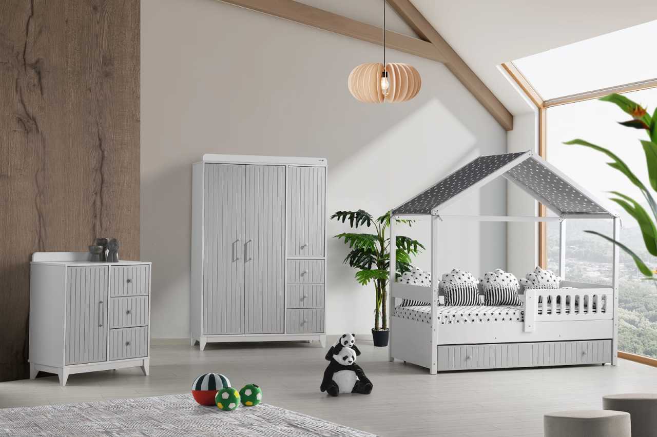 Nirvana çatılı montessori çocuk odası