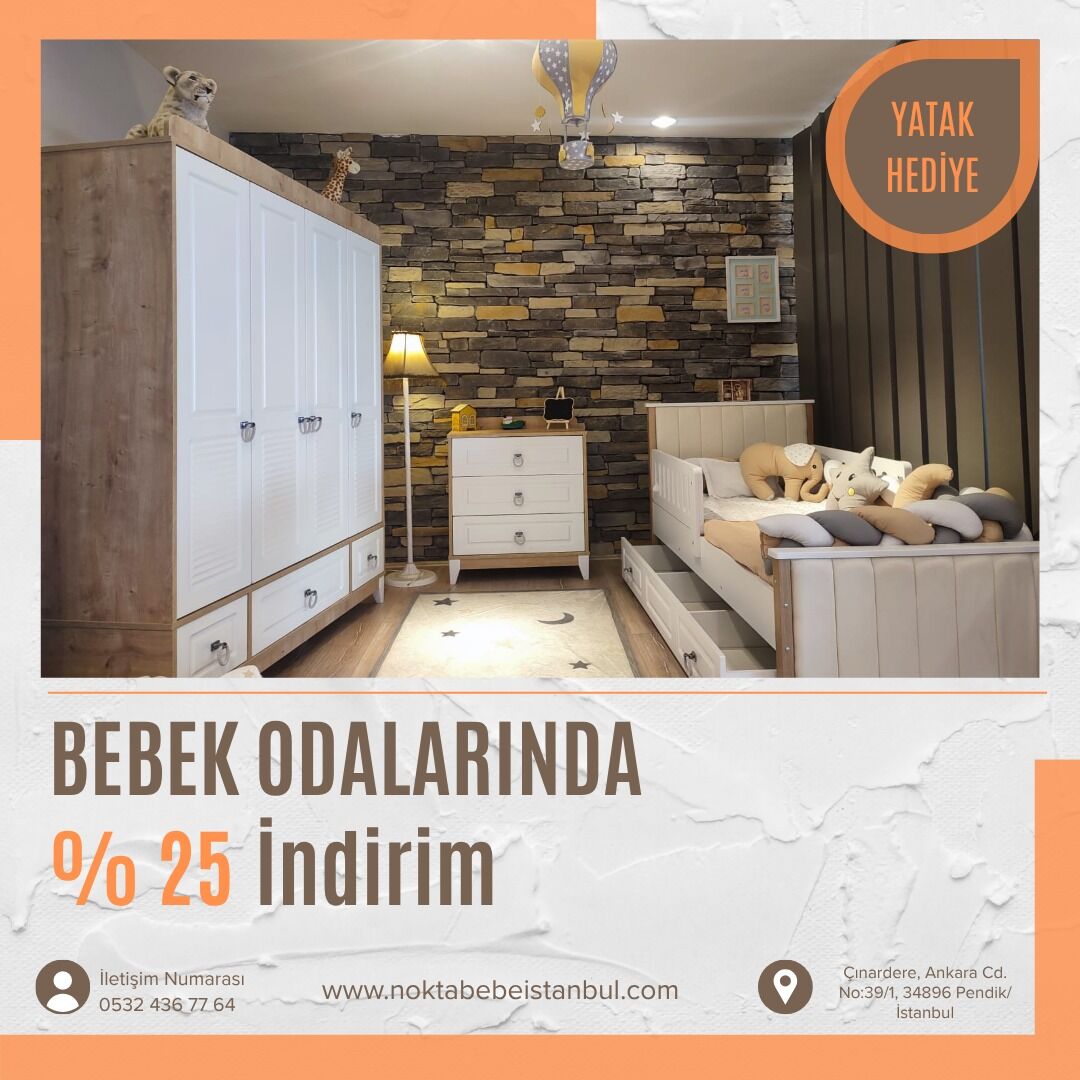 Prestij Simi 4Kp Çocuk Odası Takımı