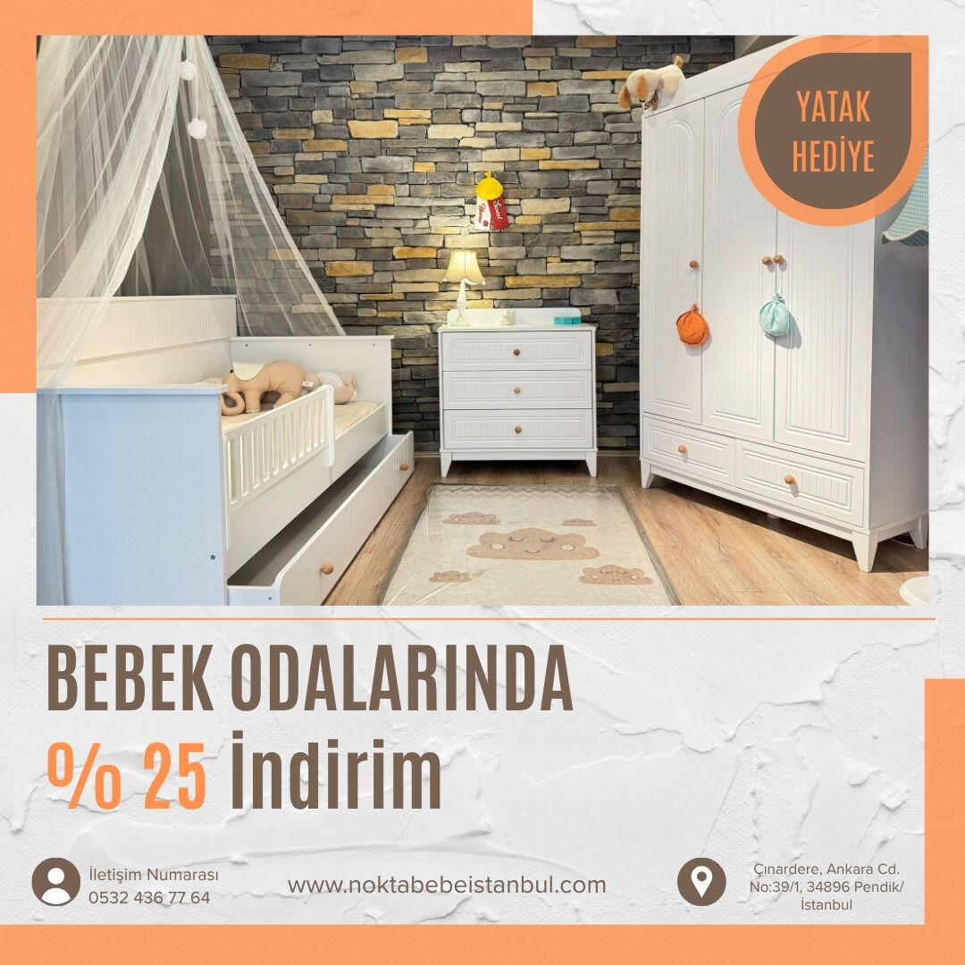Enjoy White Çocuk Odası Takımı