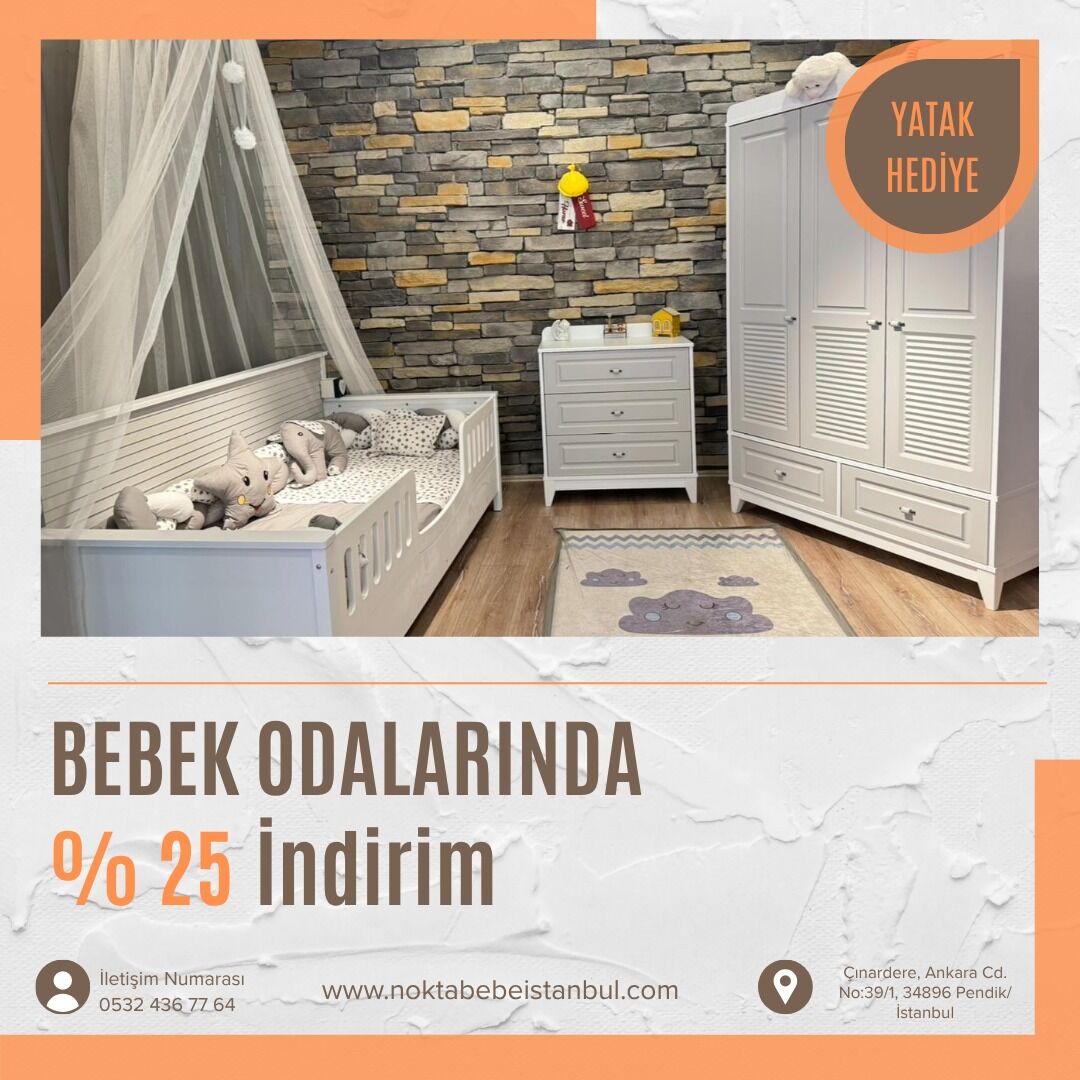 Moon Grey Sedir Çocuk Odası