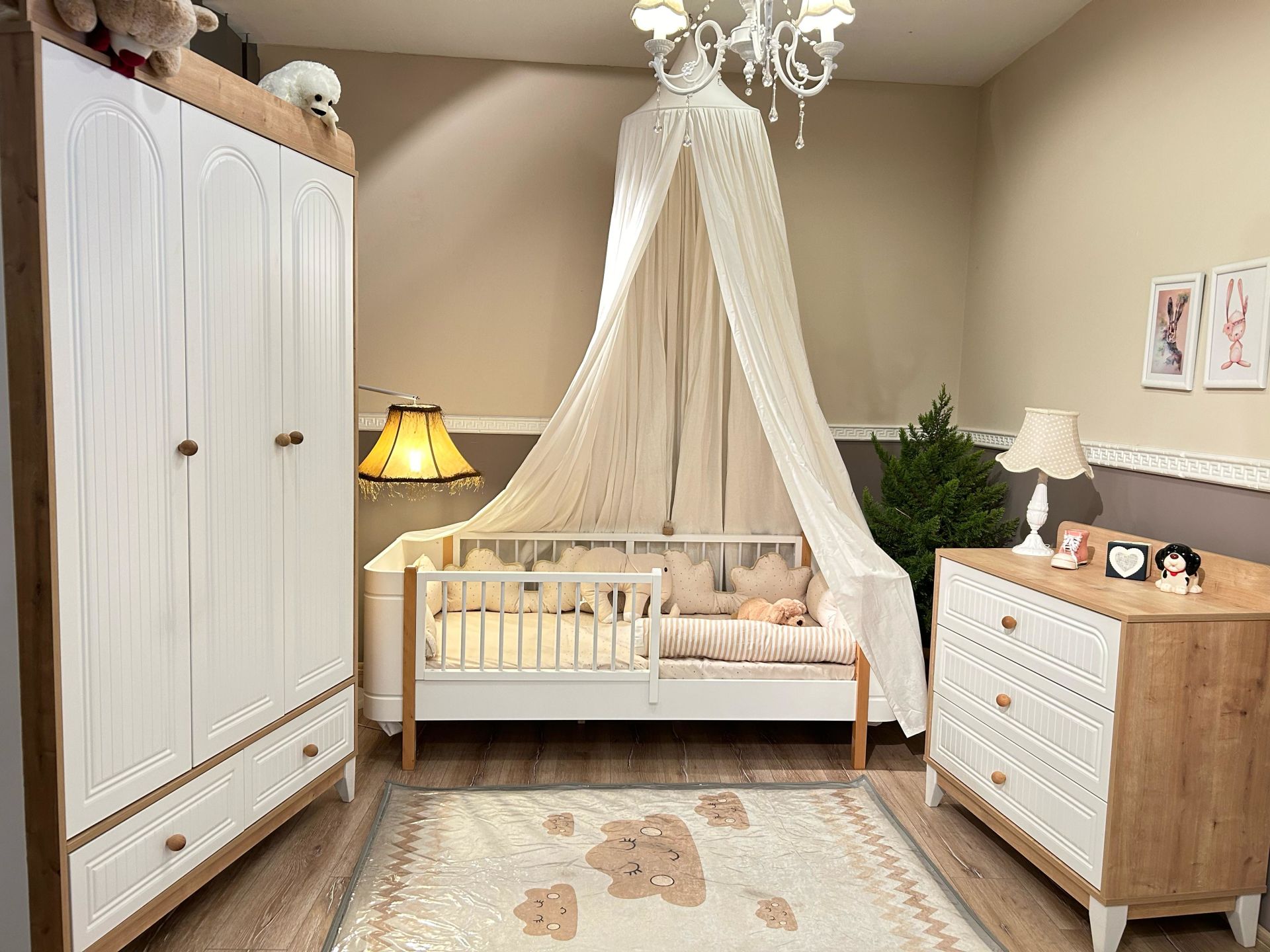 Enjoy 3 Kapılı Meşe Perla Çocuk Odası Takımı