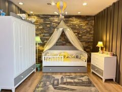 Enjoy Gri 4 Kp Montessori Çocuk Odası Takımı