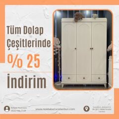 Balera 3 Kapılı Dolap