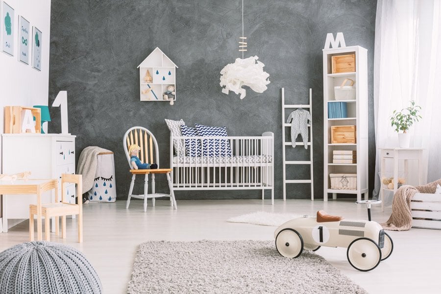bebek odası dekorasyon fikirleri görseli