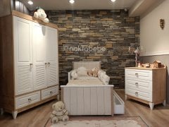 Prestij simi meşe çocuk odası