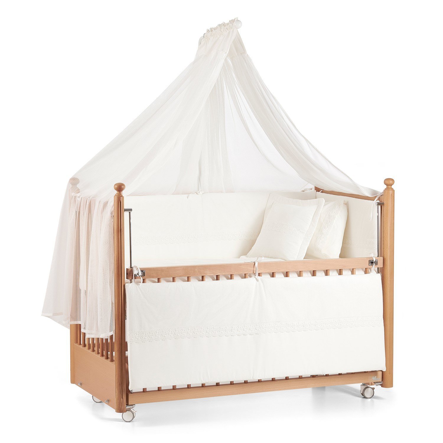 Meltem Smart mondo 60x120 ahşap beşik