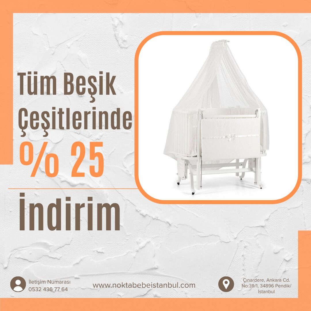 Meltem smart mood anne yanı beşik beyaz