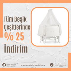 Meltem smart mood anne yanı beşik beyaz