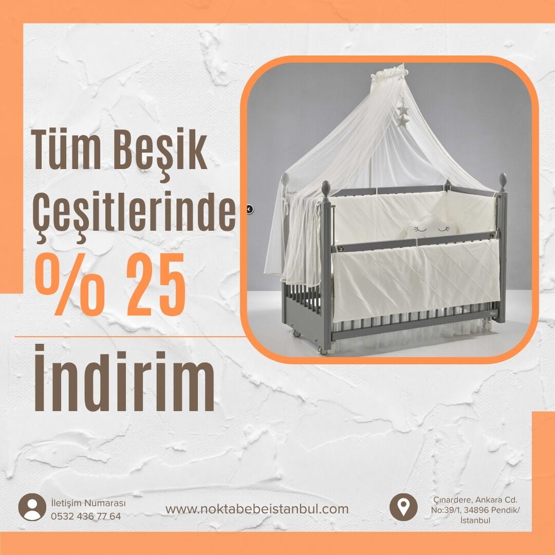 Meltem smart kral sallanır beşik gri 60x120