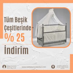 Meltem smart kral sallanır beşik gri 60x120