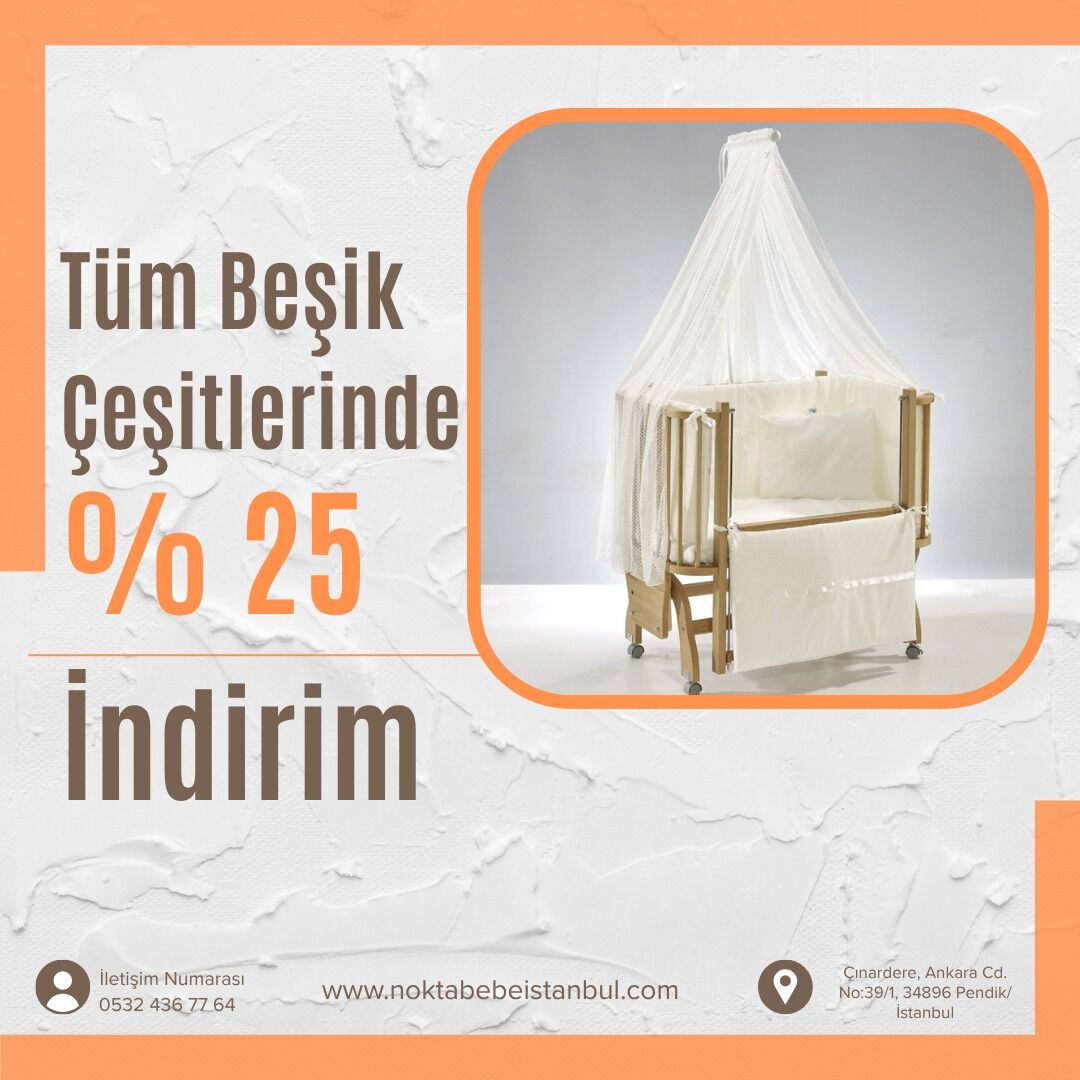 Meltem smart mood anne yanı beşik naturel