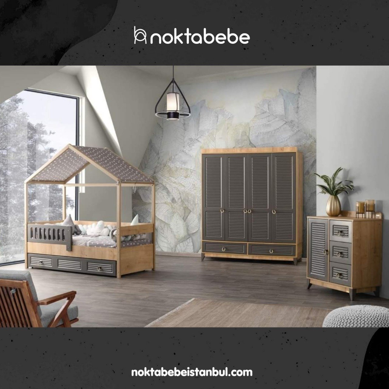 İcon montessori 4 kapılı çocuk odası