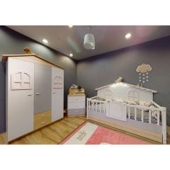 Siena pembe montessori çocuk odası