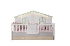 Siena yeşil montessori karyola 90x200