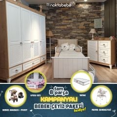 Esla Simi 4 kapılı Çocuk Odası Set