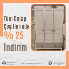 Nova 3 kapılı dolap