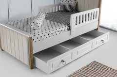 Simi esla 90x190 kapitoneli karyola