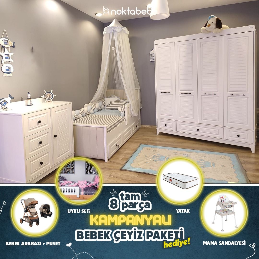 Polo Simi 4kp Çocuk Odası Set