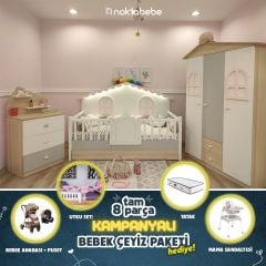 Siena Pembe Montessori Çocuk Odası Set