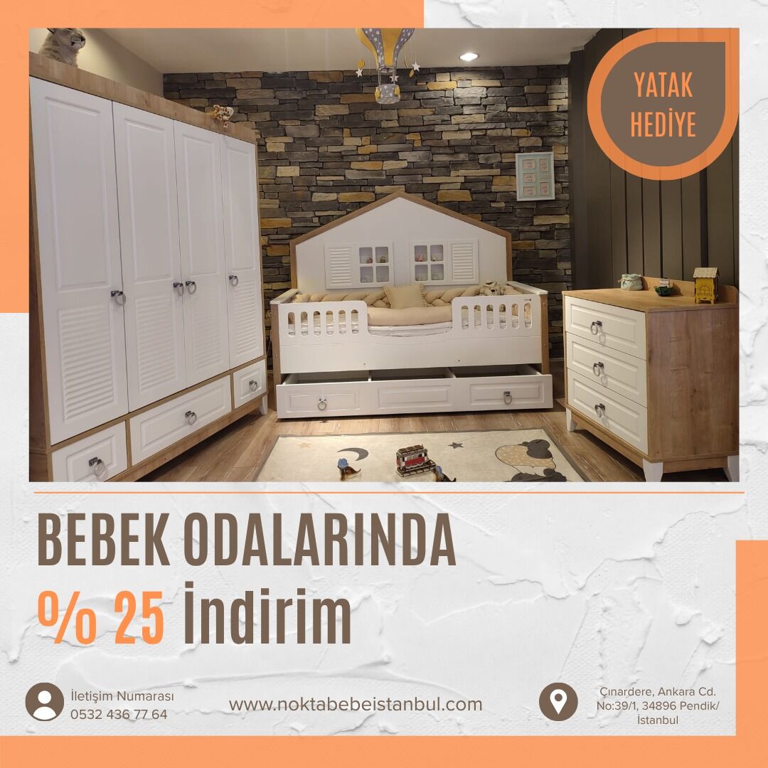 Prestij Mia 4 Kapılı Montessori Oda Takımı