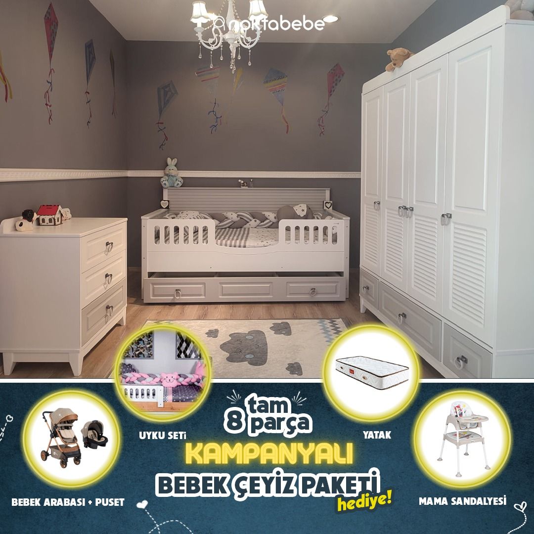 Nova Via Montessori Çocuk Odası Set