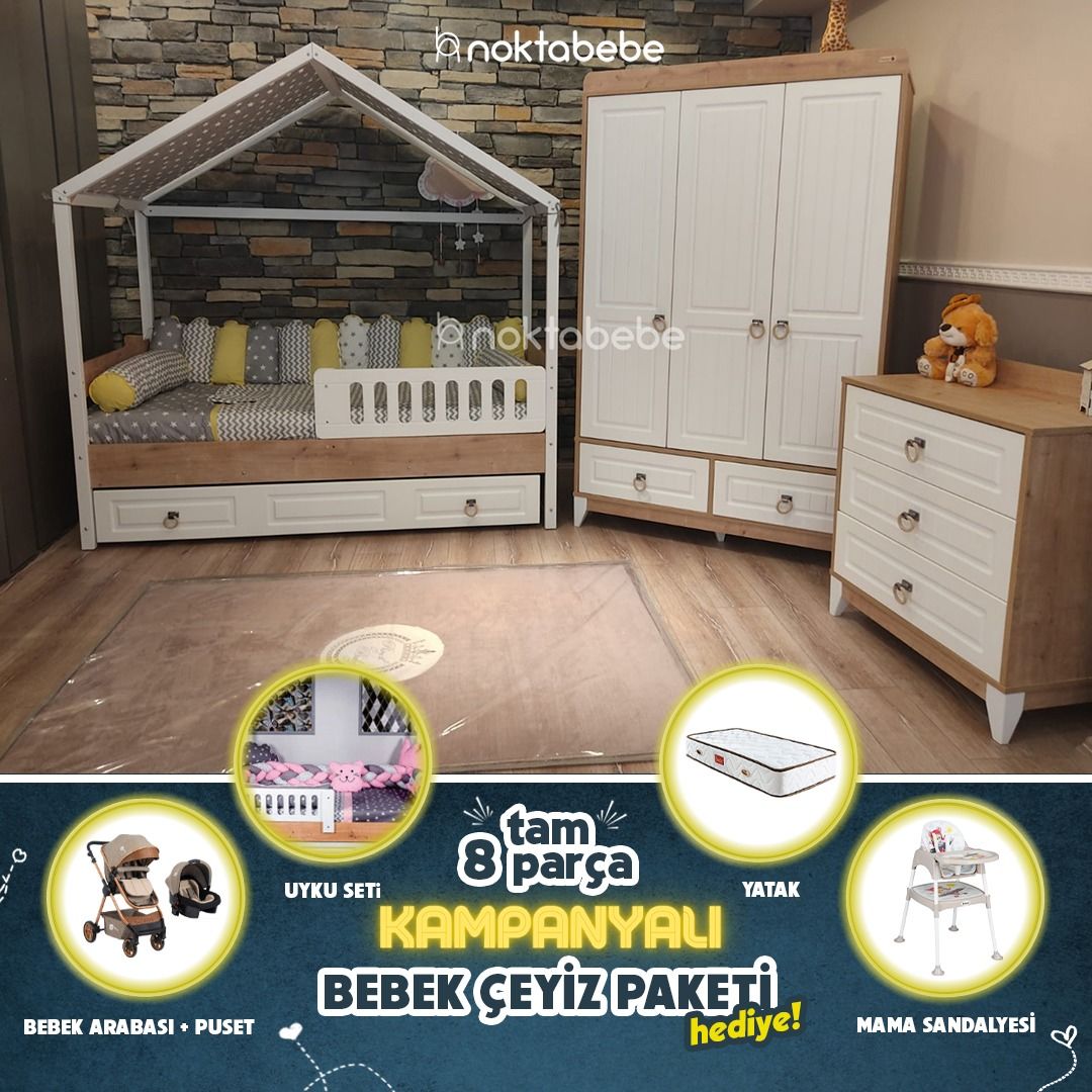 Prestij montessori çocuk odası set