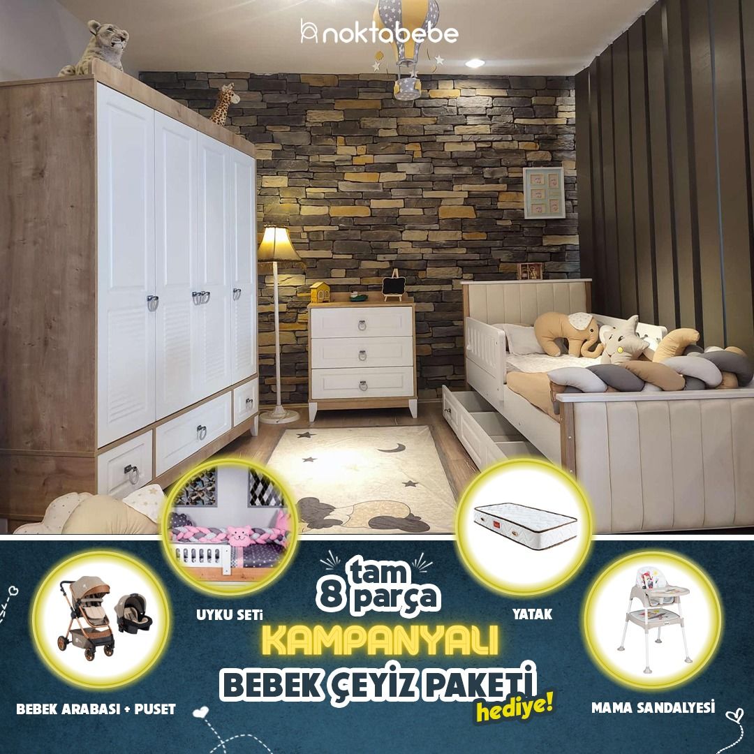 Prestij Simi 4 Kp Çocuk Odası Set