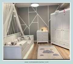 Moon Grey Sedir Çocuk Odası