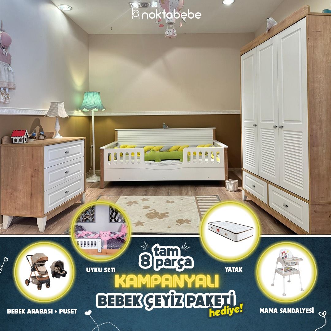 Milano Sedir Çocuk Odası Set