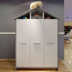 Meltem cozzy küçük ev gri montessori çocuk odası