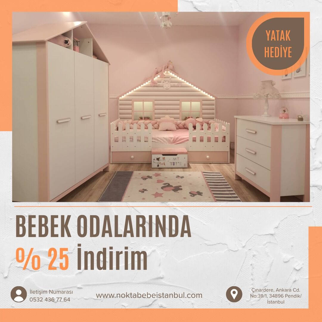 meltem cozzy küçükev pembe montessori çocuk odası