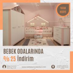 meltem cozzy küçükev pembe montessori çocuk odası