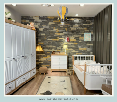 Prestij Yıldız Meşe 4 Kp Bebek Odası Takımı