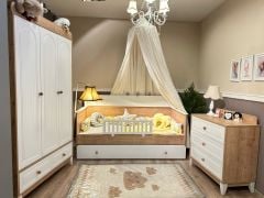 Enjoy 3 Kapılı Meşe Çocuk Odası Takımı