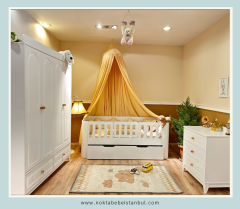 Enjoy Olia Beyaz 4 Kp Çocuk Odası Takımı