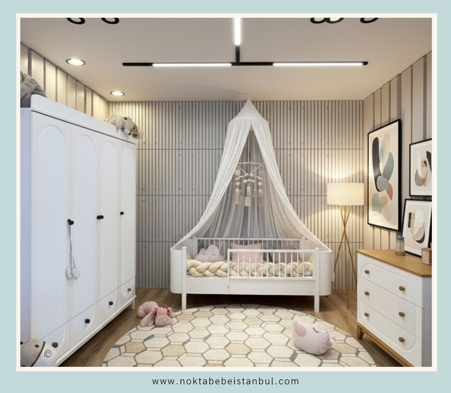 Enjoy Yıldız 4 Kapılı Çocuk Odası Takımı