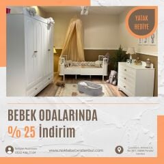Enjoy Yıldız 4 Kapılı Çocuk Odası Takımı