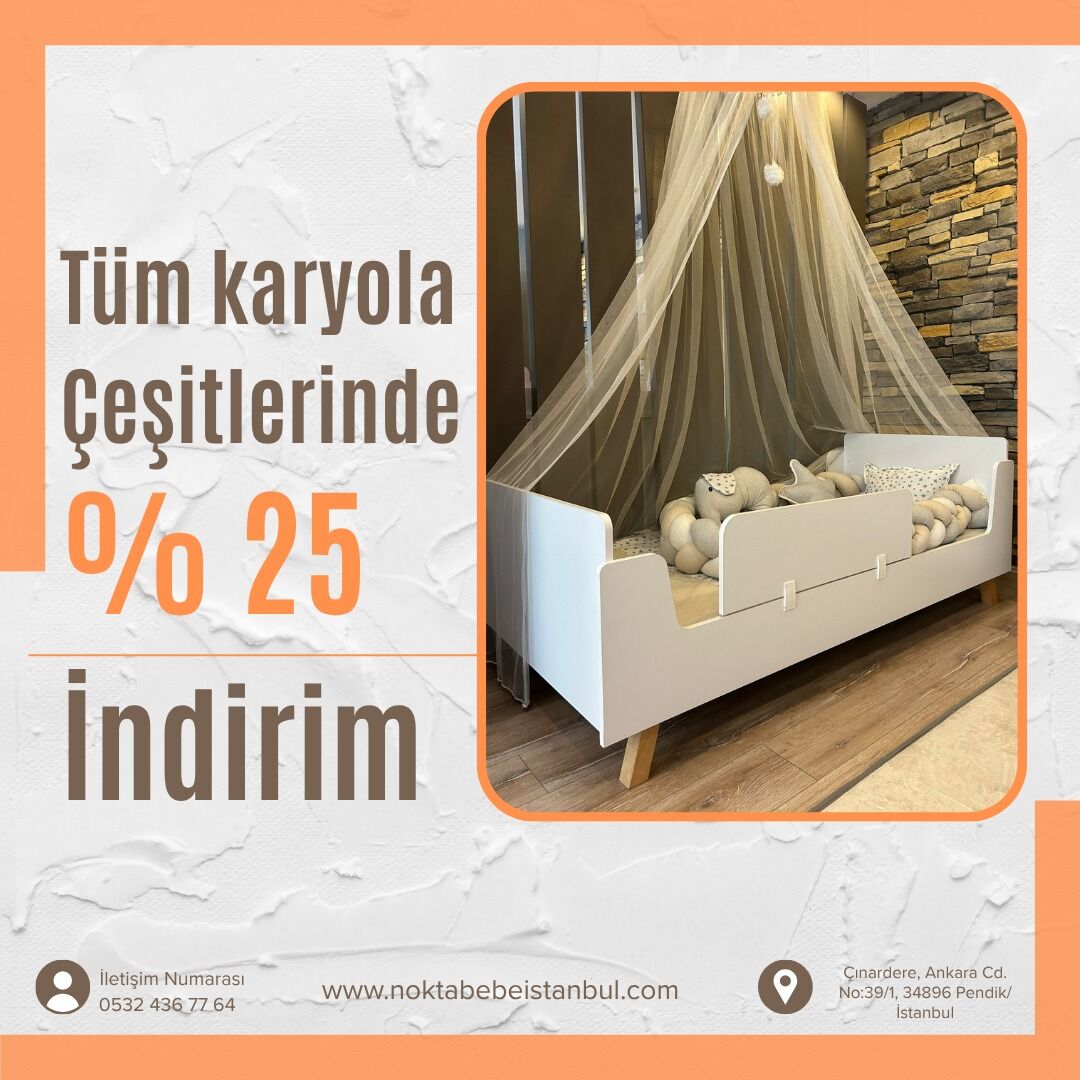 Preto Beyaz Karyola