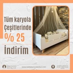 Preto Beyaz Karyola