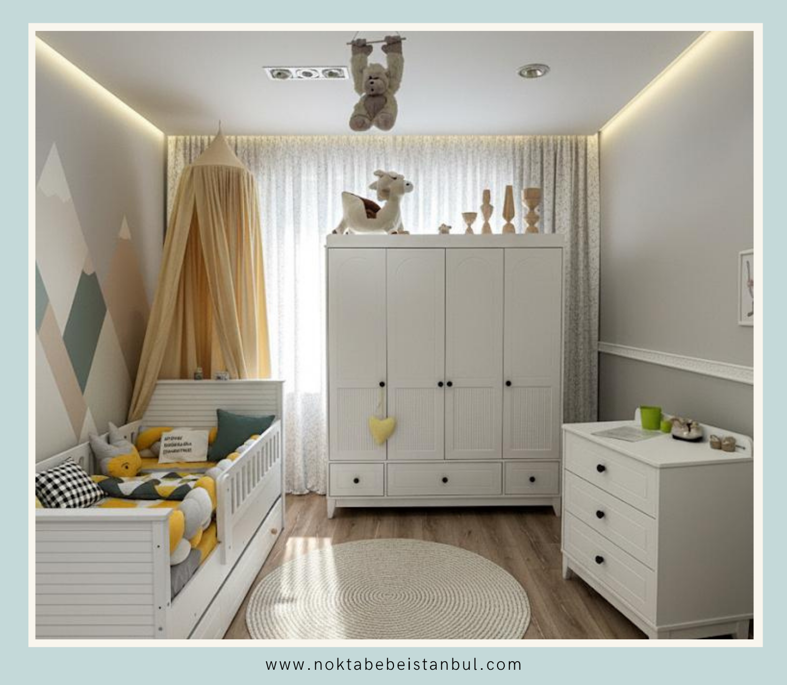 NEST SİMİ 4 KAPILI ODA TAKIMI