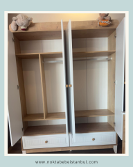 ENJOY 4 KAPILI ÇOCUK ODASI (6 ÇEKMECELİ ŞİFONYERLİ)