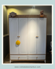 ENJOY 4 KAPILI ÇOCUK ODASI (6 ÇEKMECELİ ŞİFONYERLİ)