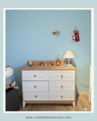 ENJOY 4 KAPILI ÇOCUK ODASI (6 ÇEKMECELİ ŞİFONYERLİ)