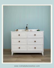 ENJOY 4 KAPILI SEDİR ODA TAKIMI (6 ÇEKMECELİ ŞİFONYERLİ)