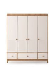 NEST MİA 4 KAPILI ODA TAKIMI (6 ÇEKMECELİ ŞİFONYERLİ)