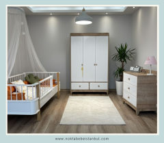 ENJOY 3 KAPILI YILDIZ ODA TAKIMI MEŞE